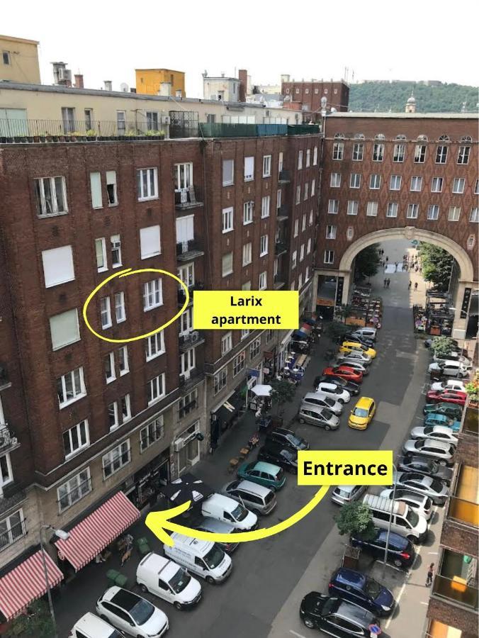 Larix Apartman Budapest Eksteriør bilde